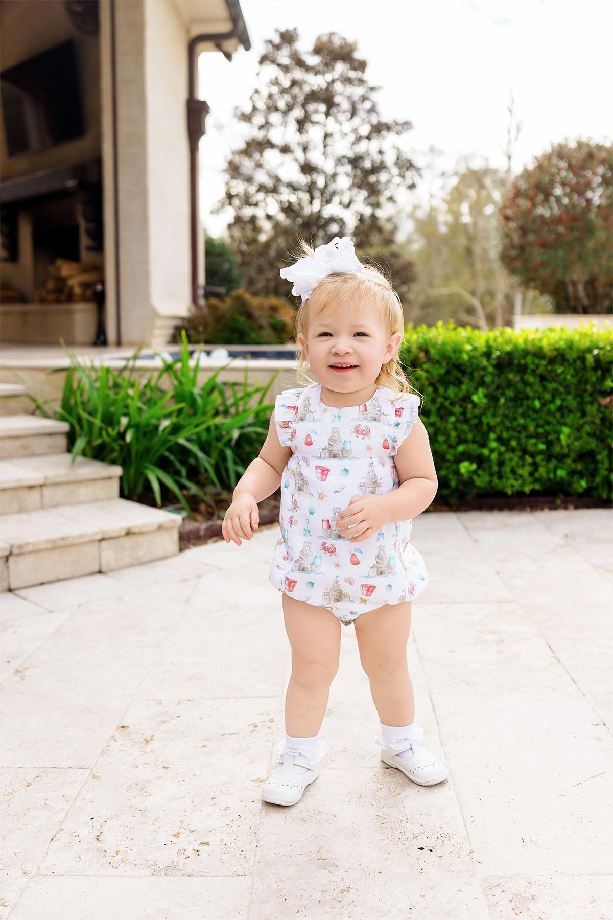 Sandcastle Kingdom Organic Muslin Bubble