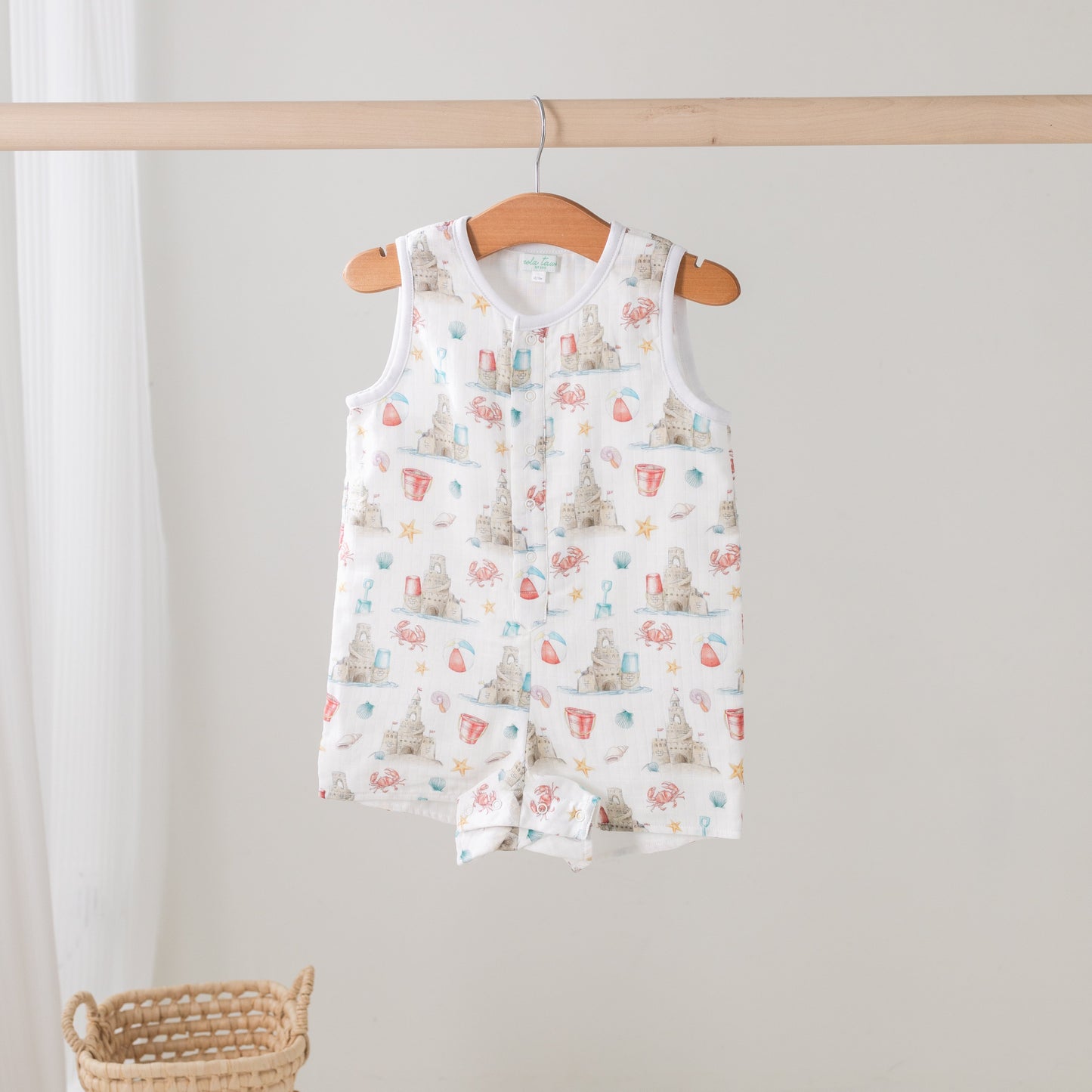 Sandcastle Kingdom Organic Muslin Shortall