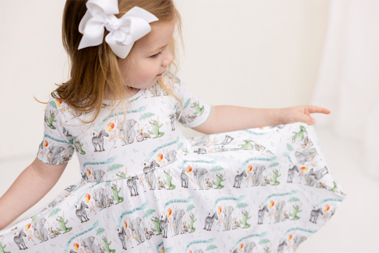 And They All Asked for You Organic Cotton Dress for Kids