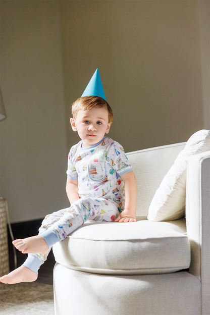 Happy Birthday Organic Cotton Pajama Set