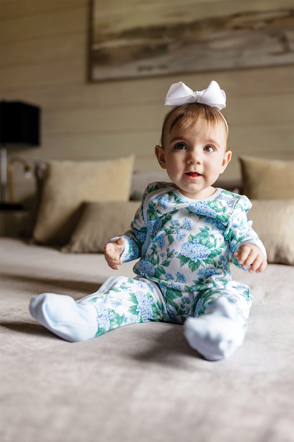 Hydrangea Heaven Organic Cotton Pajama Set