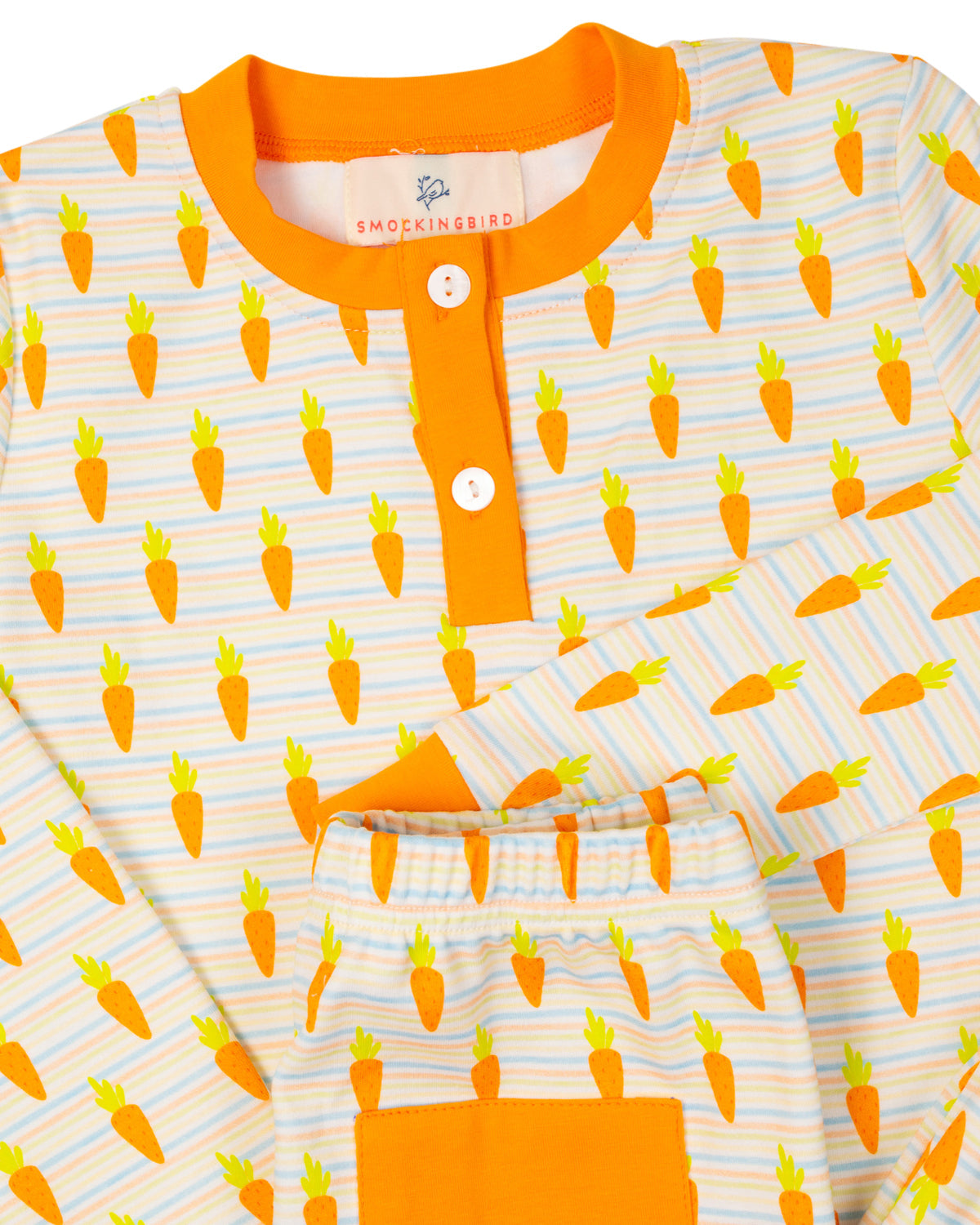 Carrots Striped Knit Pajama Set (FINAL SALE)