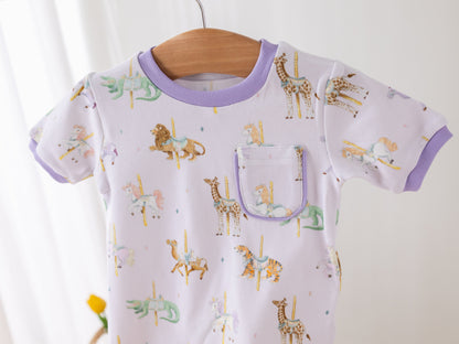 Round & Round We Go Organic Cotton Pajamas