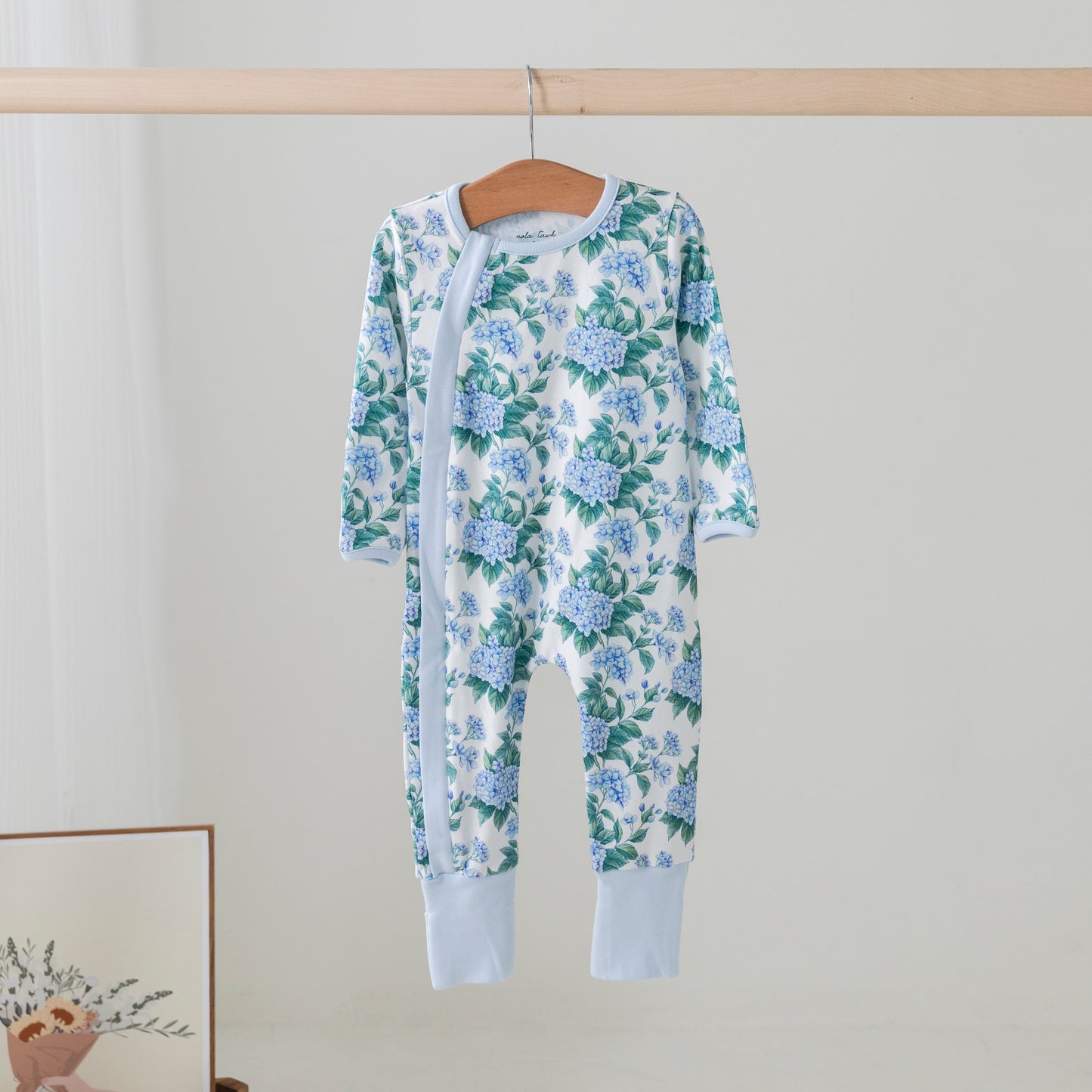 Hydrangea Heaven Organic Cotton Pajama Set