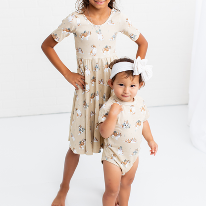 MVP: Louisiana Saints Organic Cotton Twirl Dress
