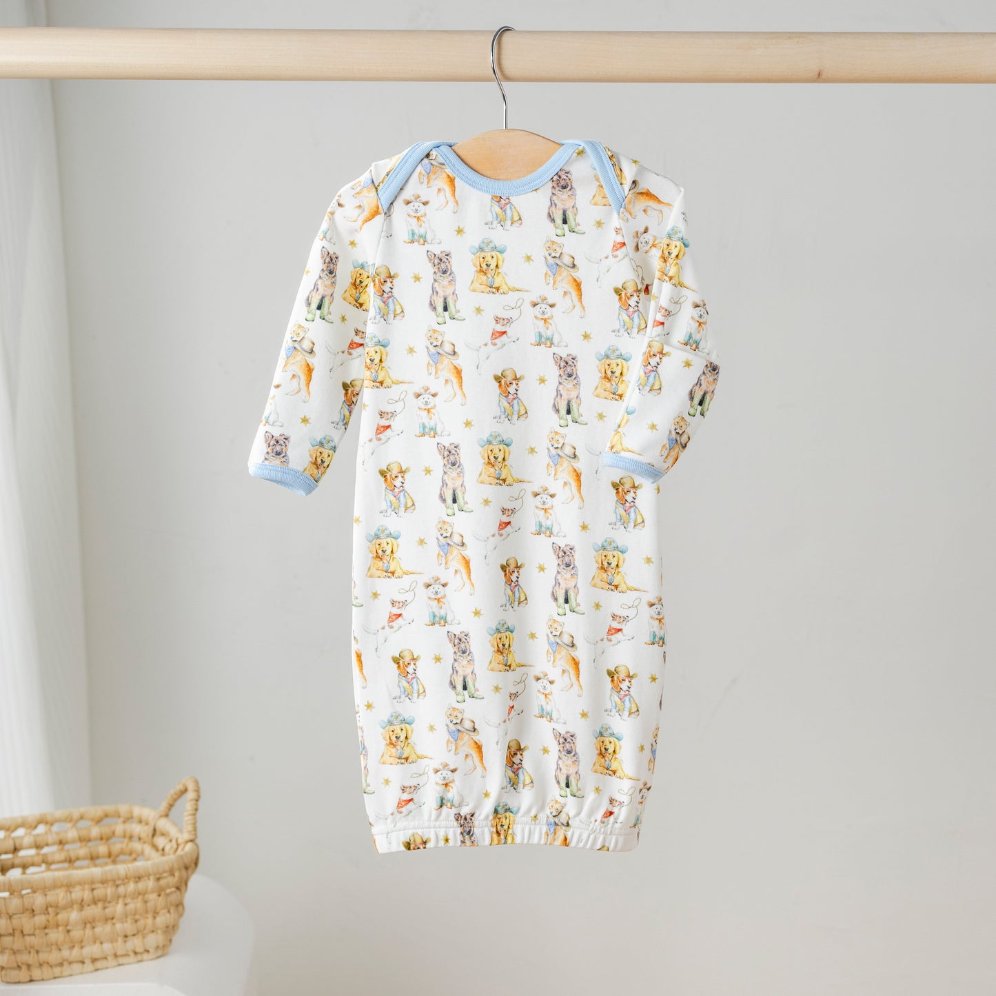Cowboy Pups Organic Cotton Pajama Set