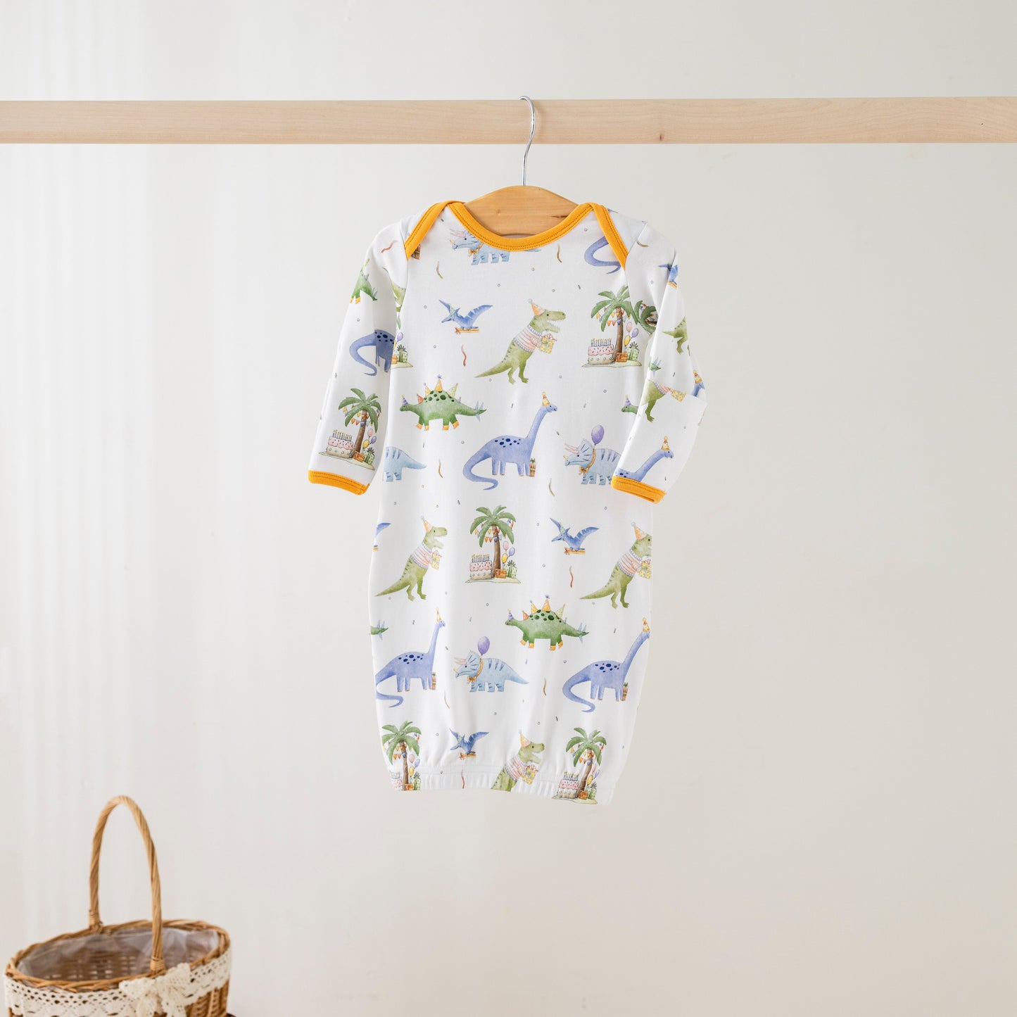 Dino-mite Birthday Organic Cotton Pajamas