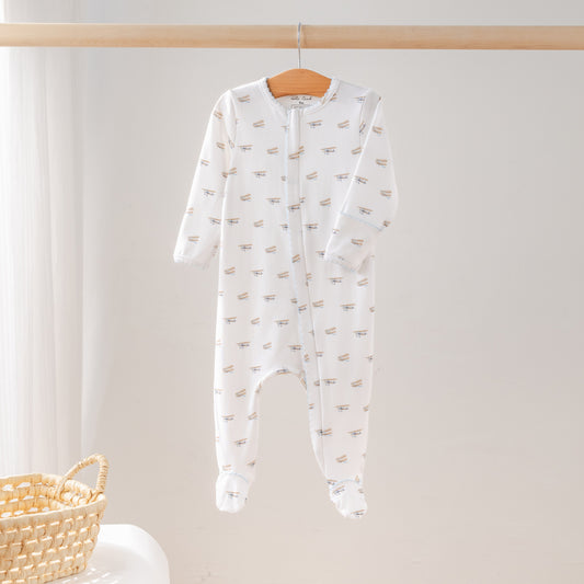 Baby Basics: Just Plane Cute Organic Cotton Baby Pajamas