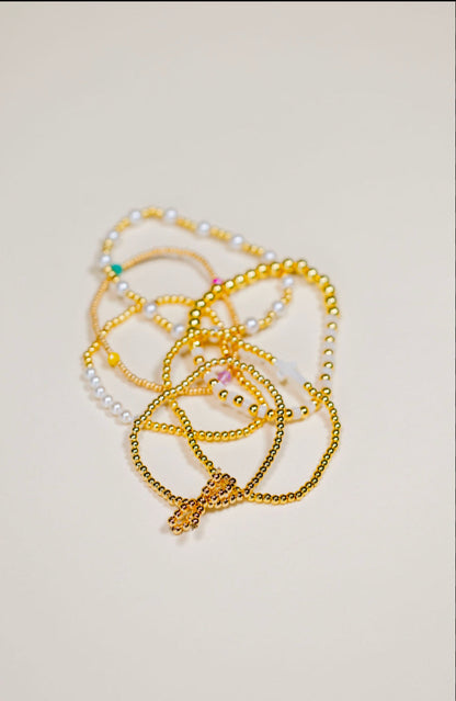 Stackable Beaded Bracelets