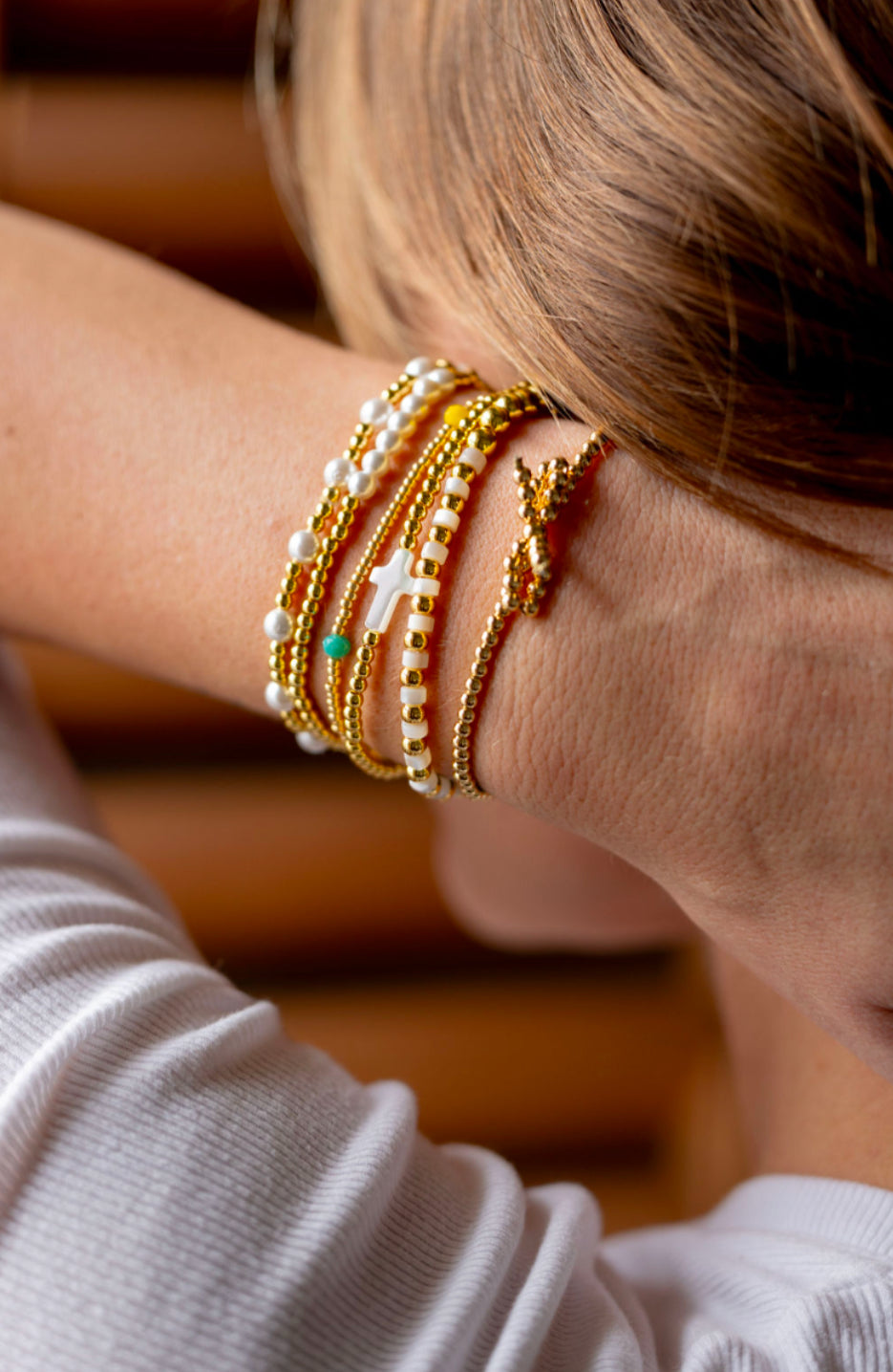 Stackable Beaded Bracelets