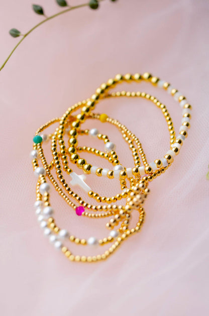 Stackable Beaded Bracelets