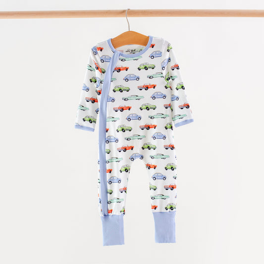 Vintage Road Trip Organic Cotton Kids Pajamas