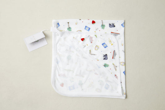 Louisiana Kids Cotton Baby Blanket