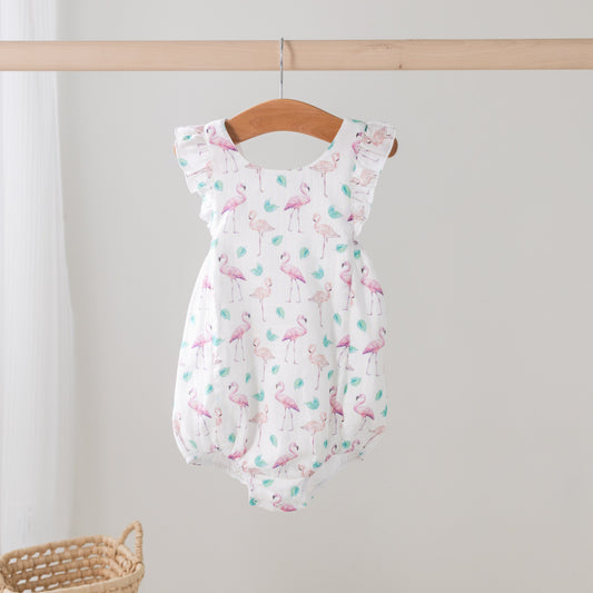 Pink Paradise Organic Muslin Bubble