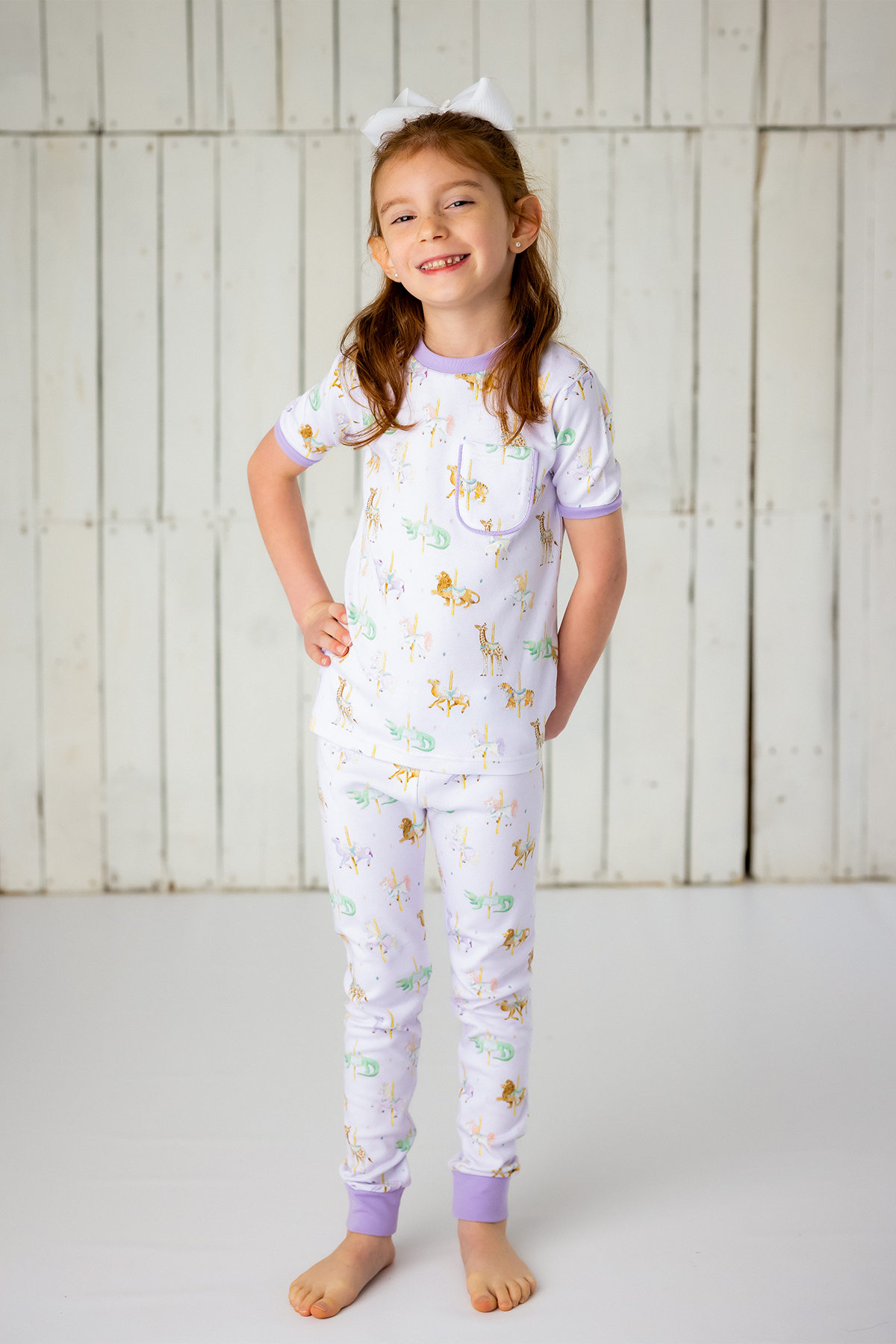 Round & Round We Go Organic Cotton Pajamas