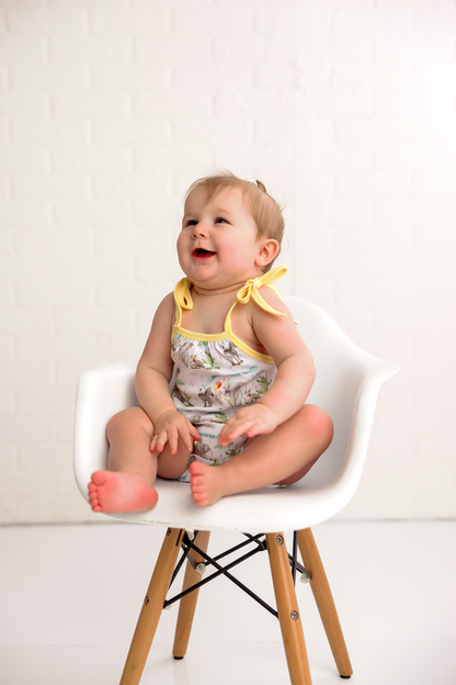 And They All Asked for You Organic Cotton Shoulder-Tie Onesie