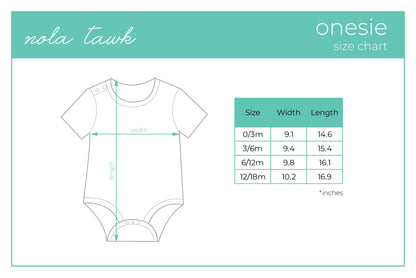 My First Snoball Organic Cotton Baby Onesie