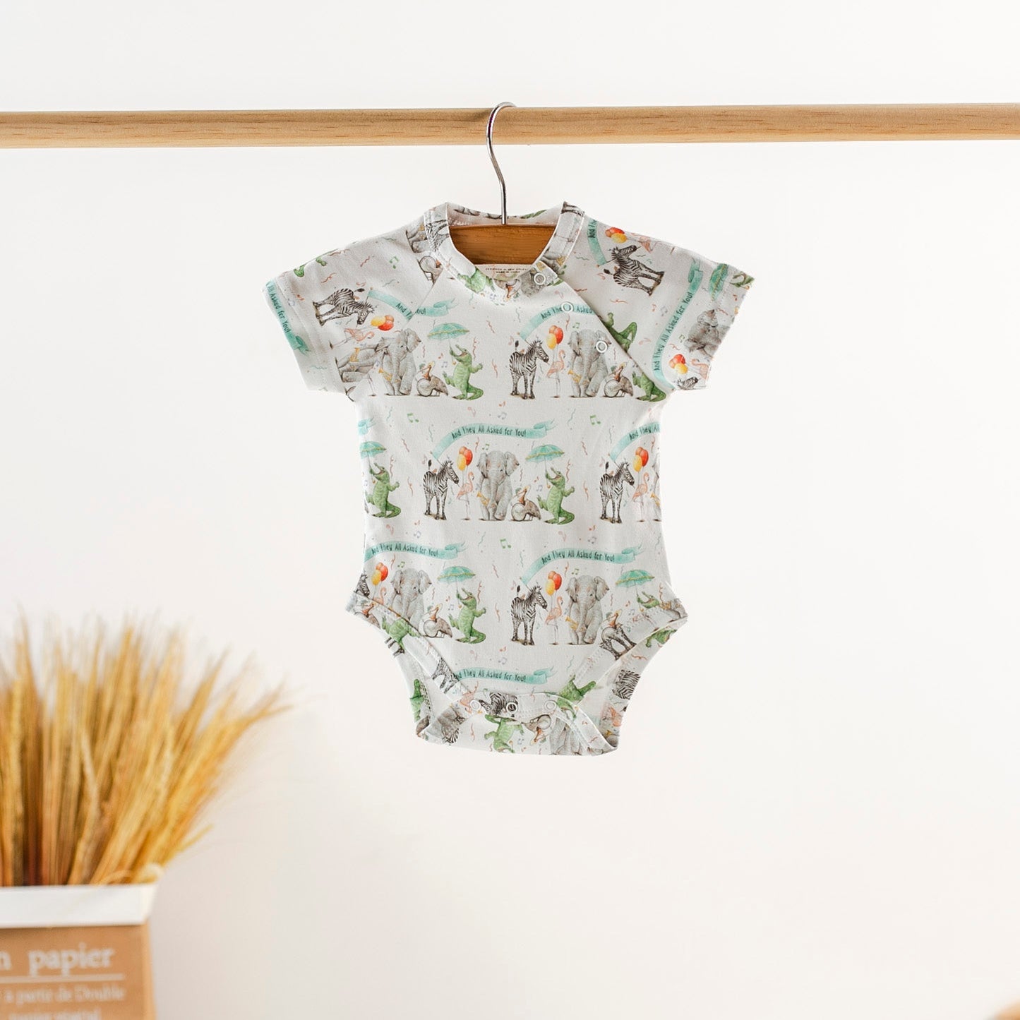 And They All Asked for You Organic Cotton Baby Onesie