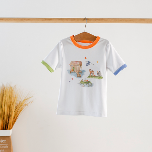 Bayou Birthday Organic Cotton Kids Tshirt