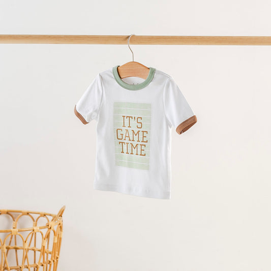 It's Game Time Organic Cotton Kids Tshirt