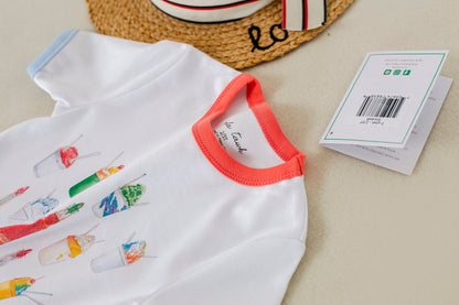 Eat More Snoballs Organic Cotton Kids Tshirt