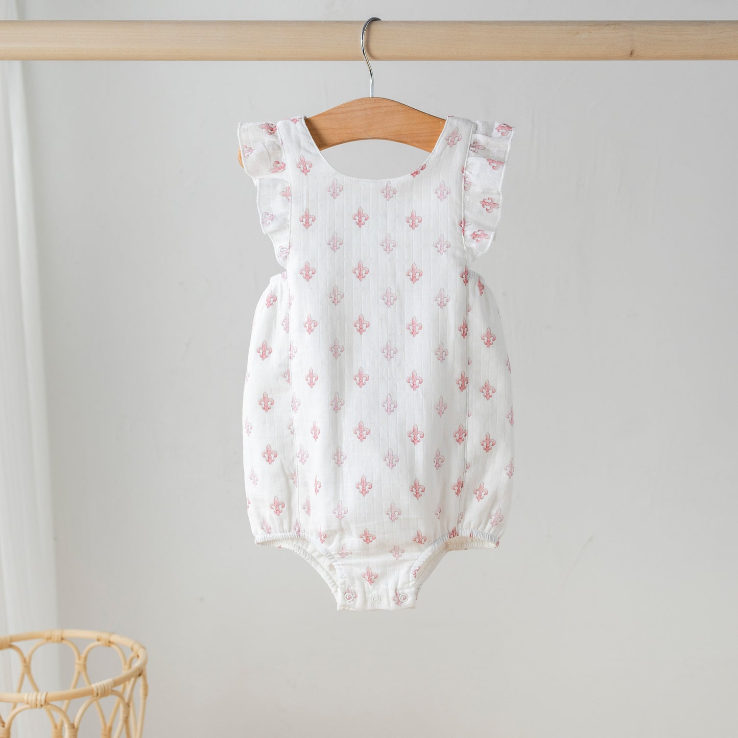 Fleur De Rose Organic Muslin Bubble